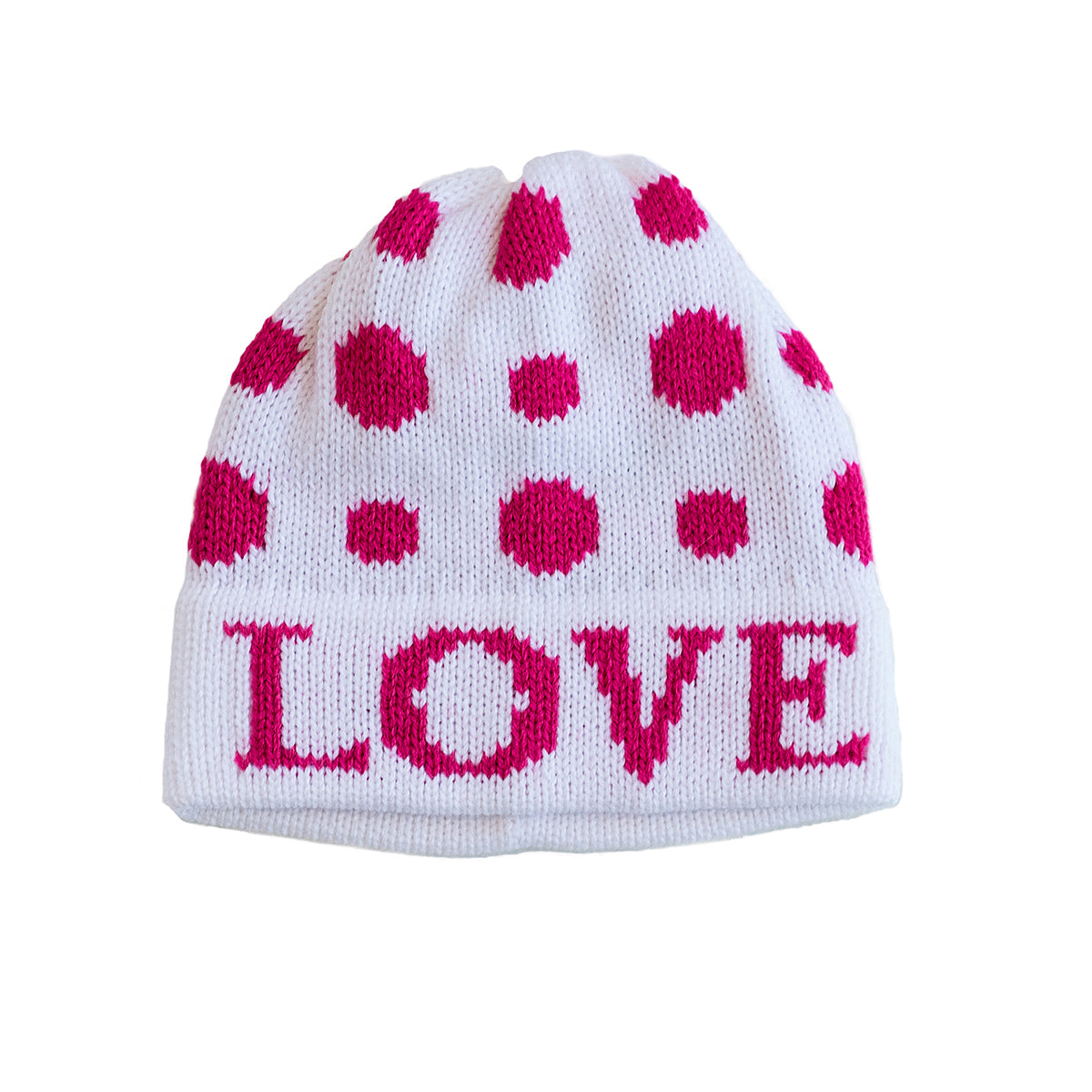 personalized polka dots hat