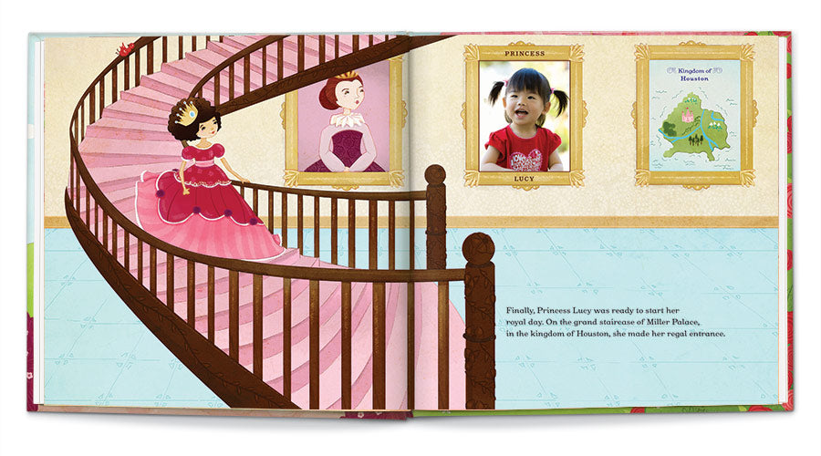 personalized princess book