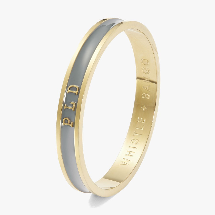 personalized signature bangle