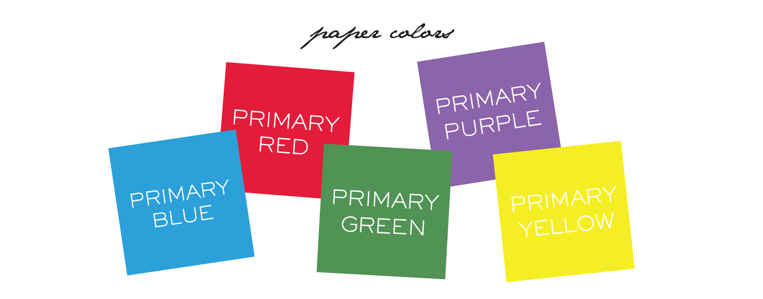 Personalized Small Primary Colors Note Pad