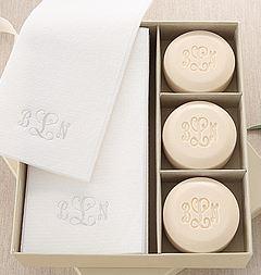 personalized spa soap (Oprah favorite)