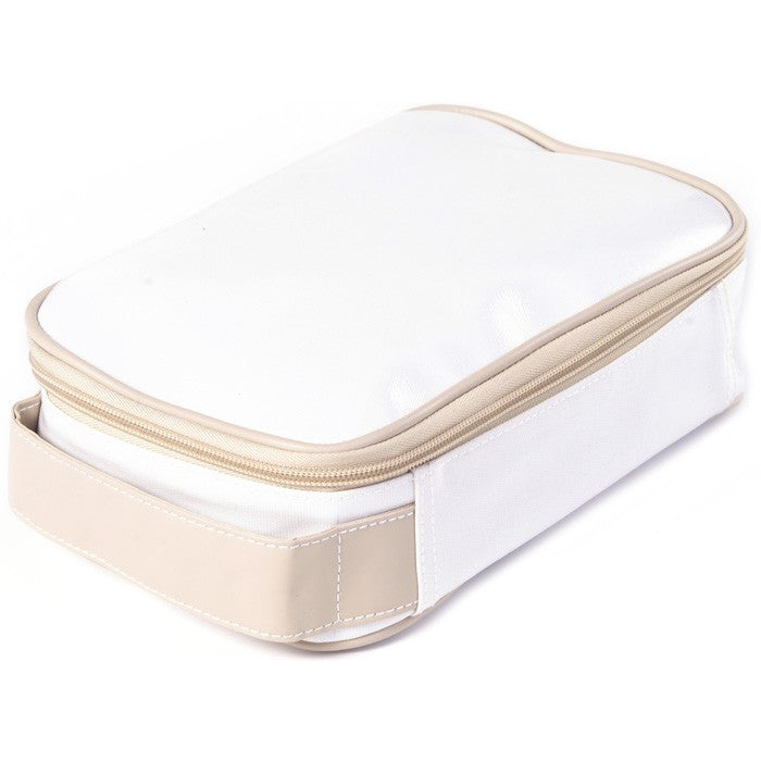 personalized wellie cosmetic toiletry case