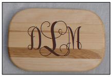 personalized wooden chopping board (small)