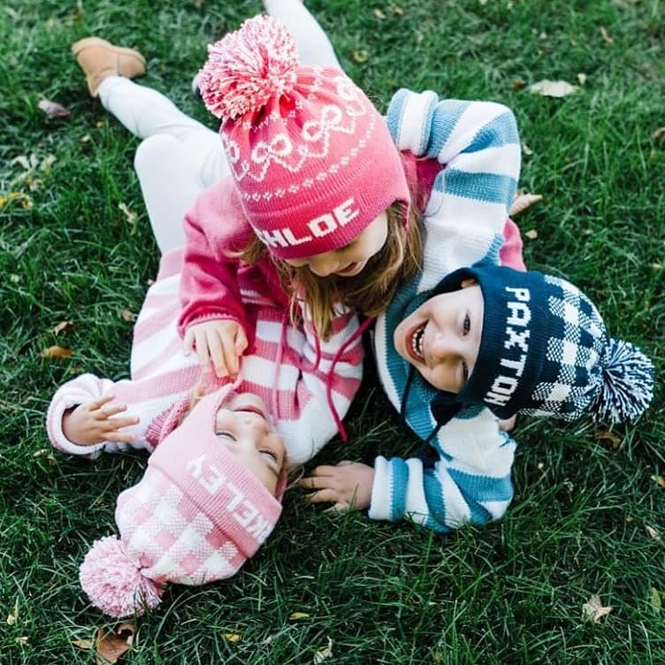 plaid ear flap hat