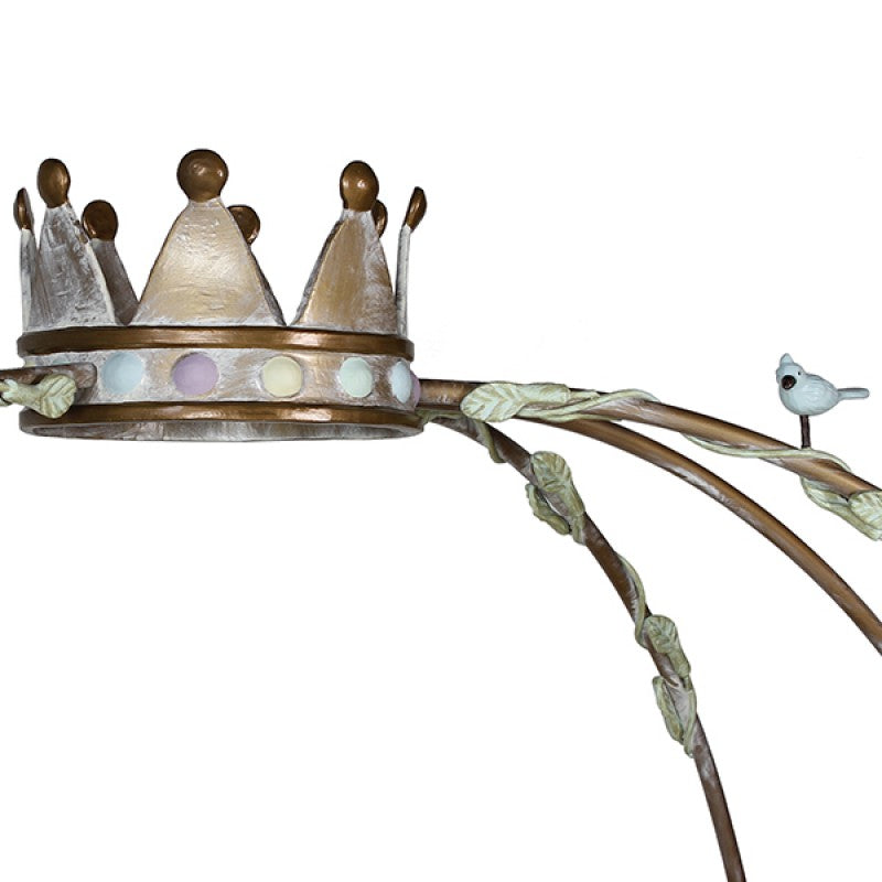 pumpkin crib with crown