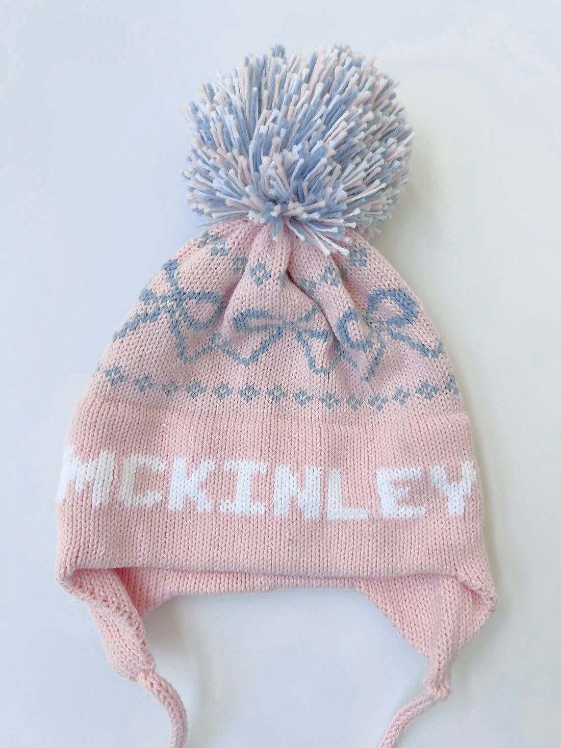 ribbon bows earflap hat