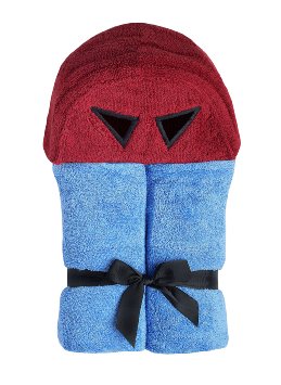 superhero hooded towel