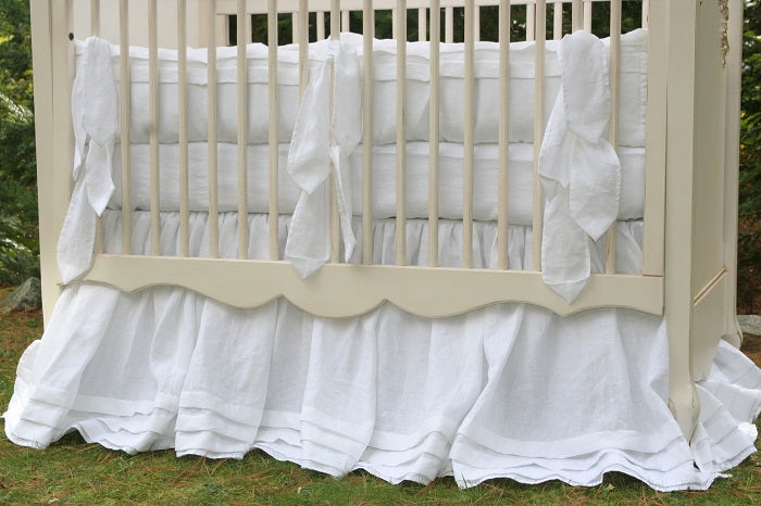 san sebastian crib linens (custom colors available)  (contact us for pricing)