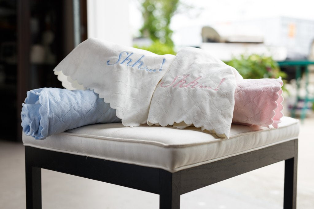 Quilted Plush Baby Blanket - 30"x40"