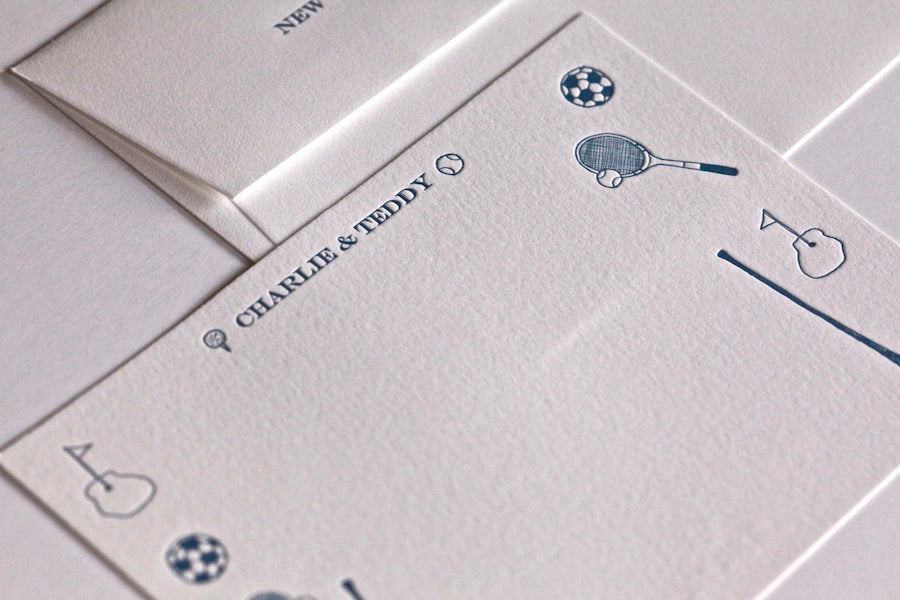 sports stationery
