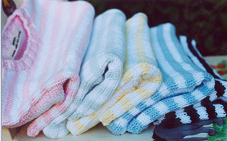striped cotton sweater