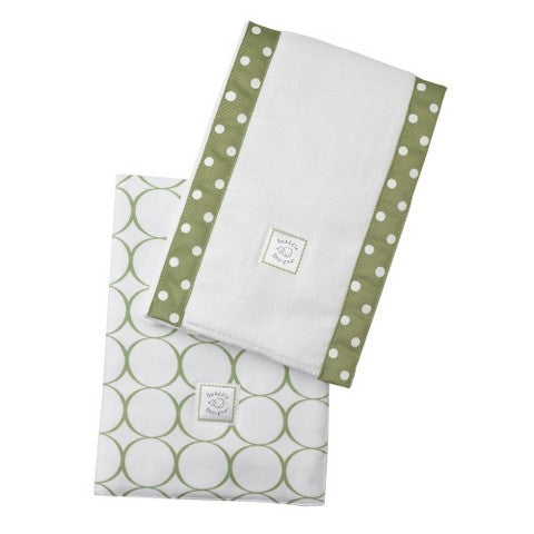 ultimate swaddling blanket by swaddle designs - sage mod on white