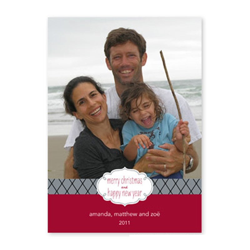 boatman geller label chic cranberry photocard