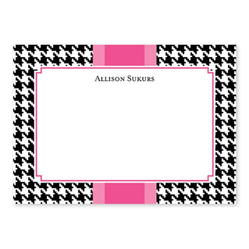 boatman geller alex houndstooth black large flat