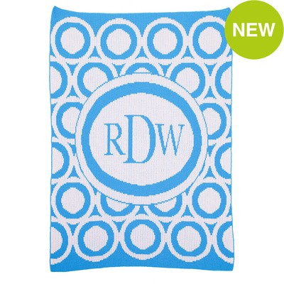 mod circles stroller blanket