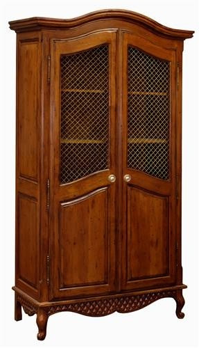 grand armoire - wire mesh doors (chateau)