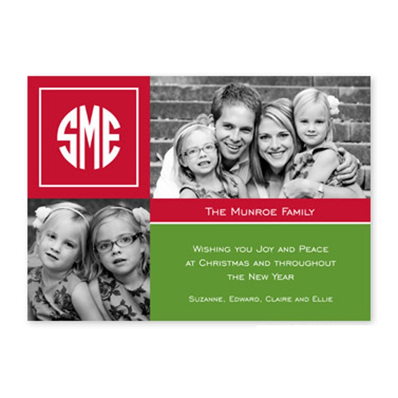 boatman geller peyton cherry & green photocard