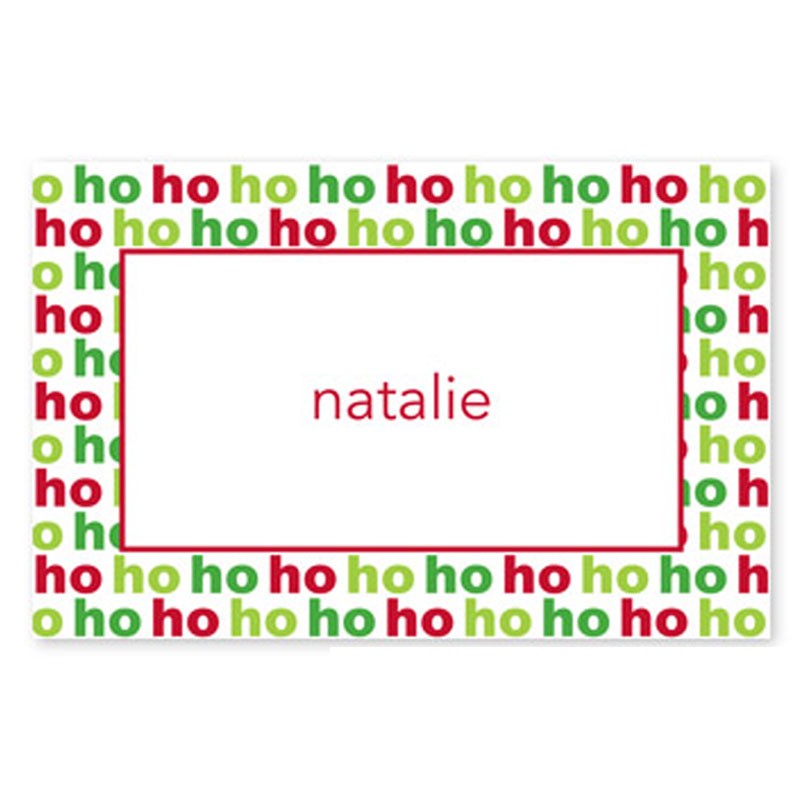 boatman geller ho ho ho placemat