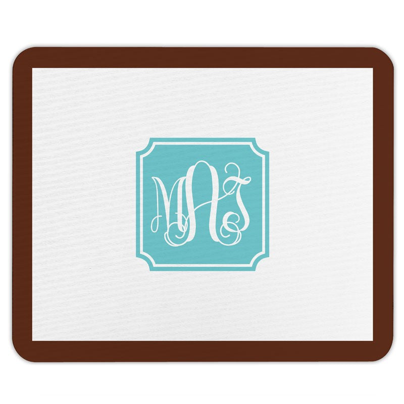 boatman geller solid inset round corners mouse pad