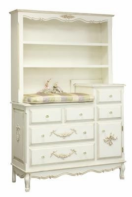 french changer with hutch - versaille finish