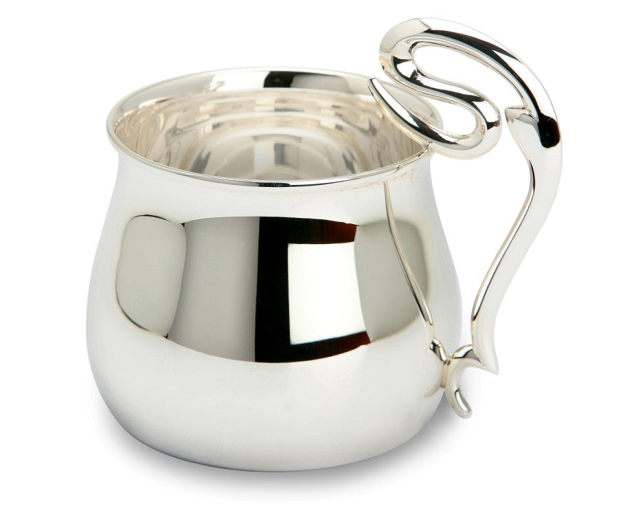 Personalized Sterling Silver Baby Cup - Engraved Heirloom Baby Gift