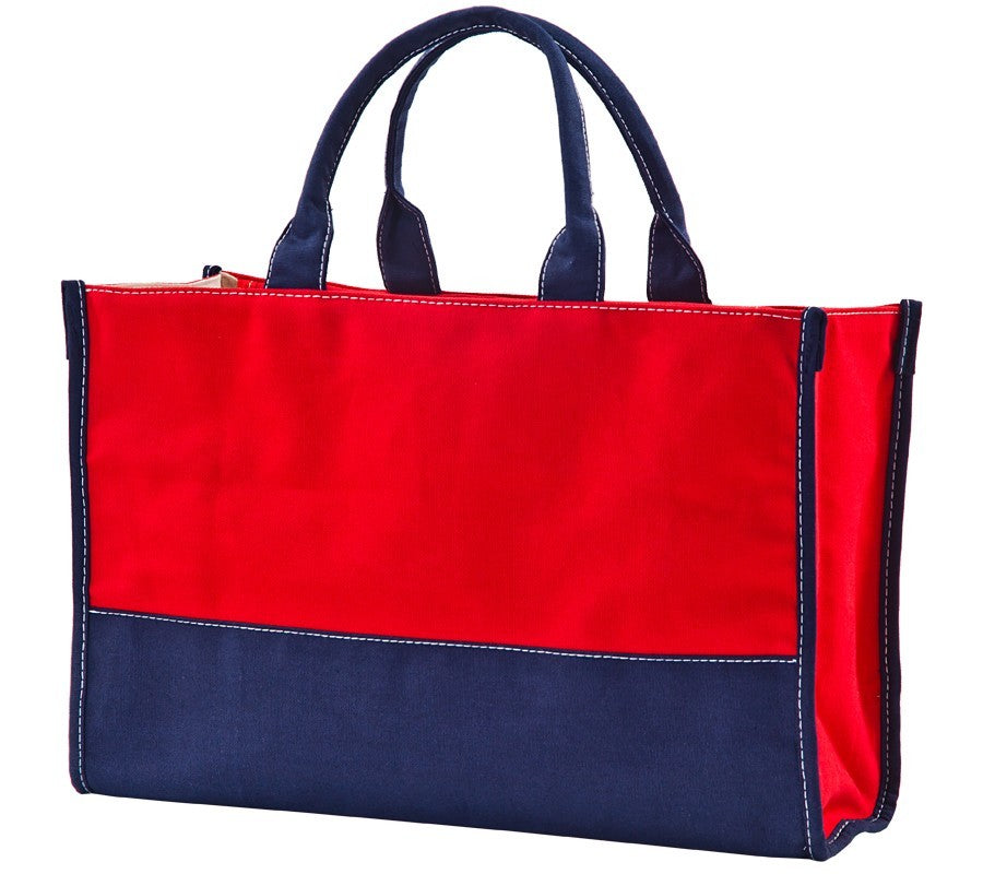 red avy vivera tote