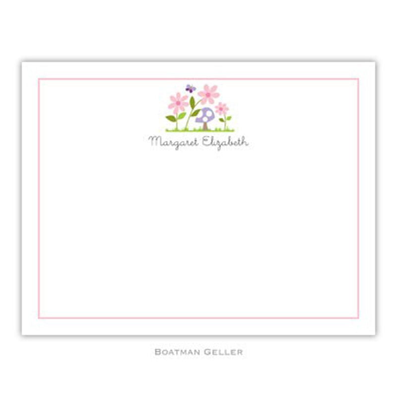 boatman geller bloom small flat notecard
