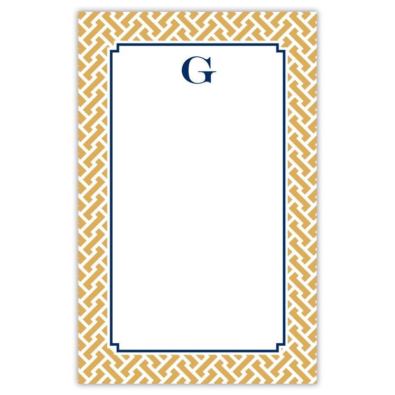 boatman geller stella gold notepad