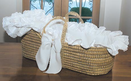 luxury palm moses basket by blauen