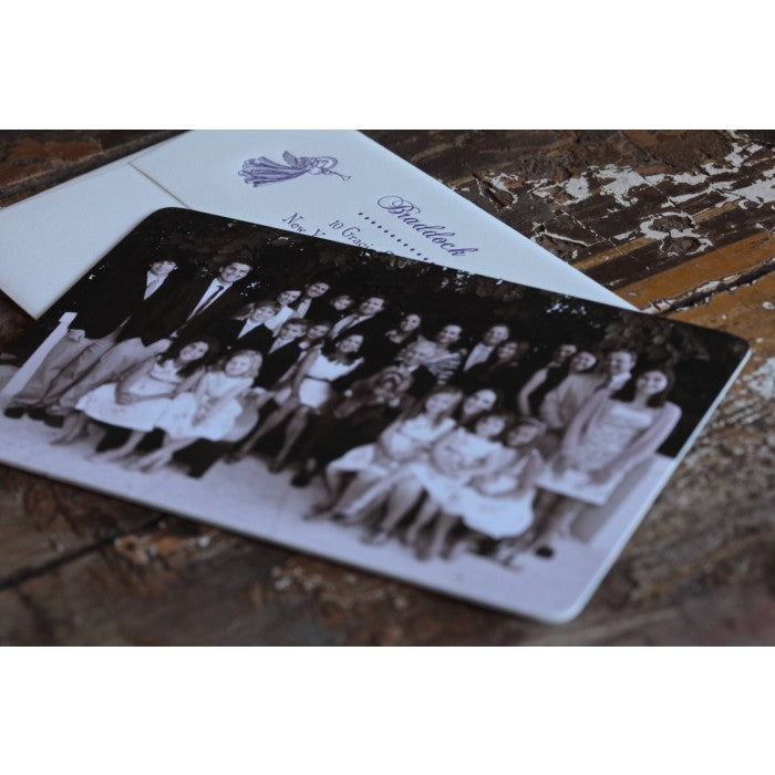 backing photograph holiday card