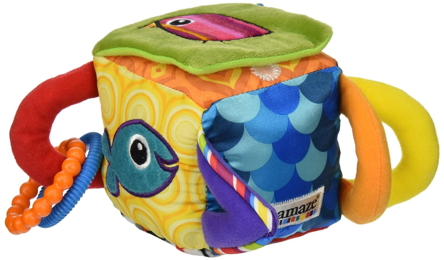 peekaboo surprise cube by lamaze