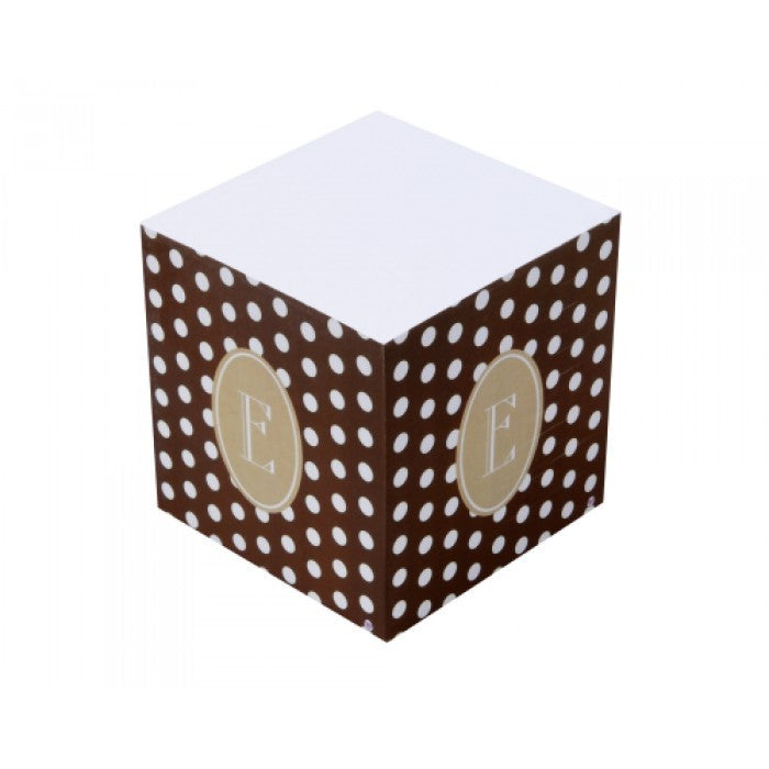 dixie dots sticky note cube