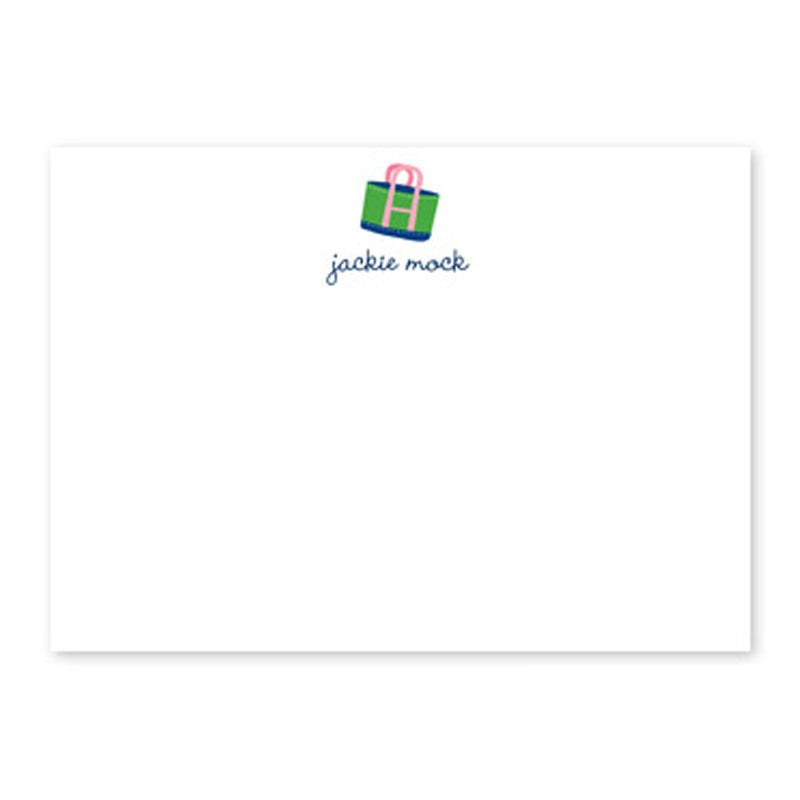 boatman geller tote flat notecard