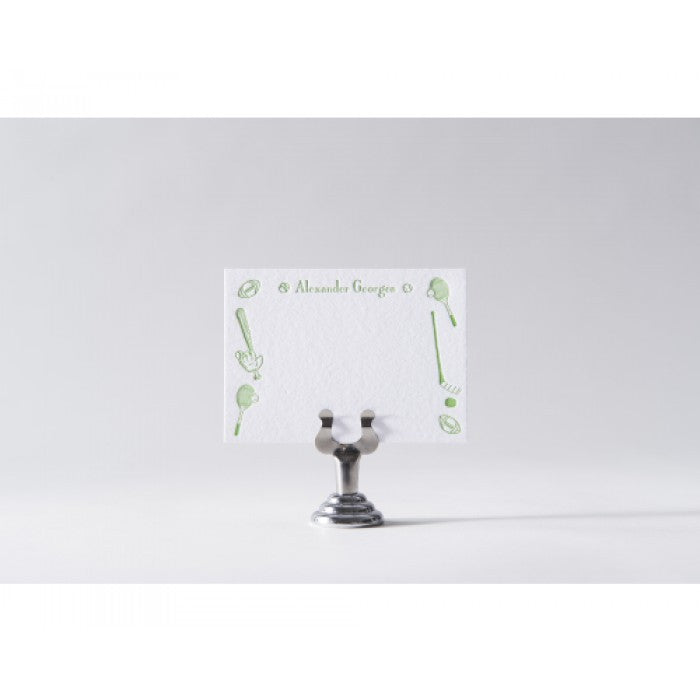 sports equipment playdate enclosure card