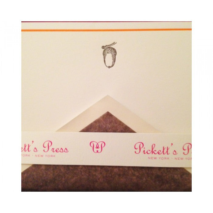 acorn note cards