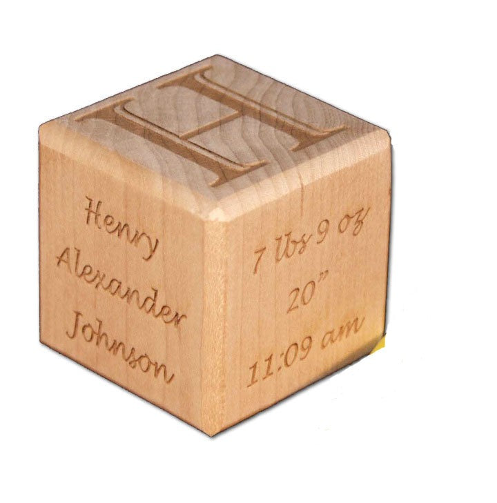 wooden birth block