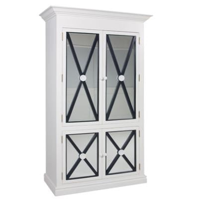 antico white regency armoire by art for kids