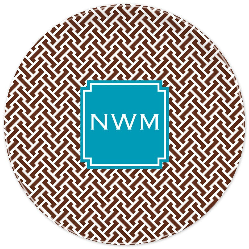 boatman geller stella chocolate plate