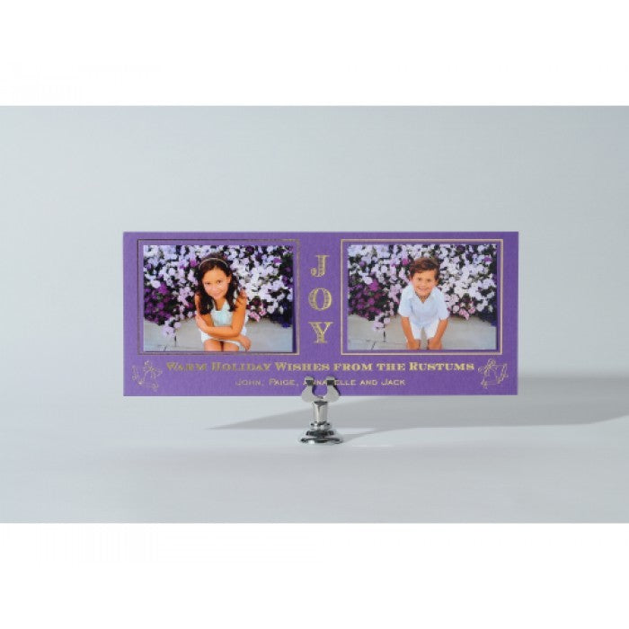 golden bells holiday card