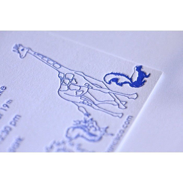 kid's parties invitations - wild things