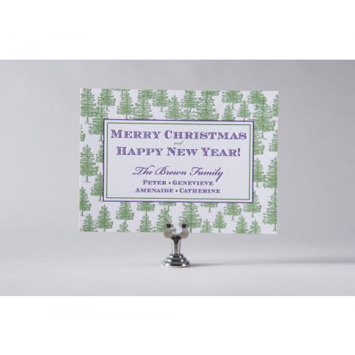 merry and happy holiday card