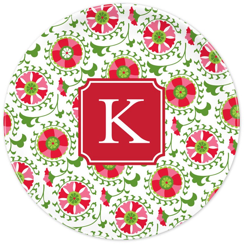 boatman geller suzani holiday plate