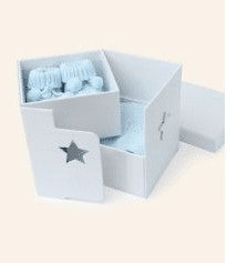 emile-et-rose baby hat and bootie gift set