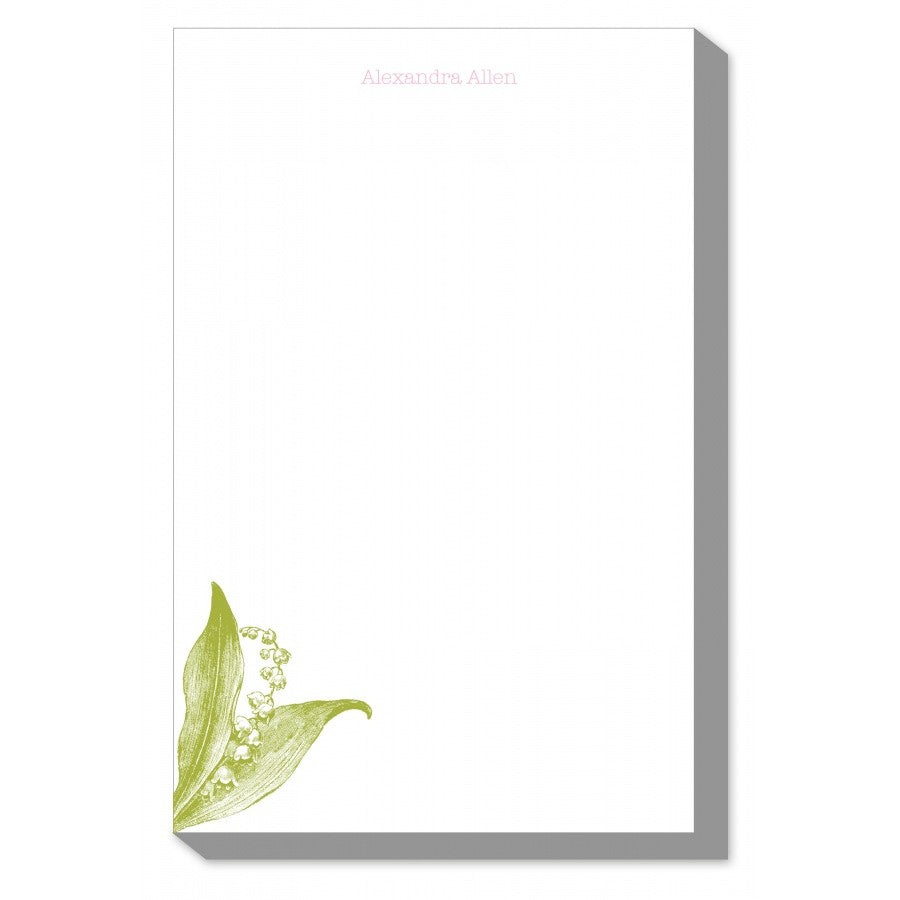 Lily Of The Valley Notepads