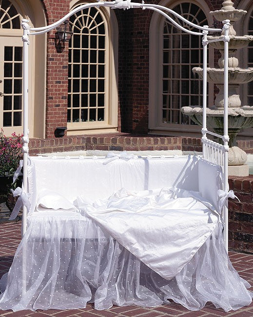 bunny iron canopy crib by corsican 41028