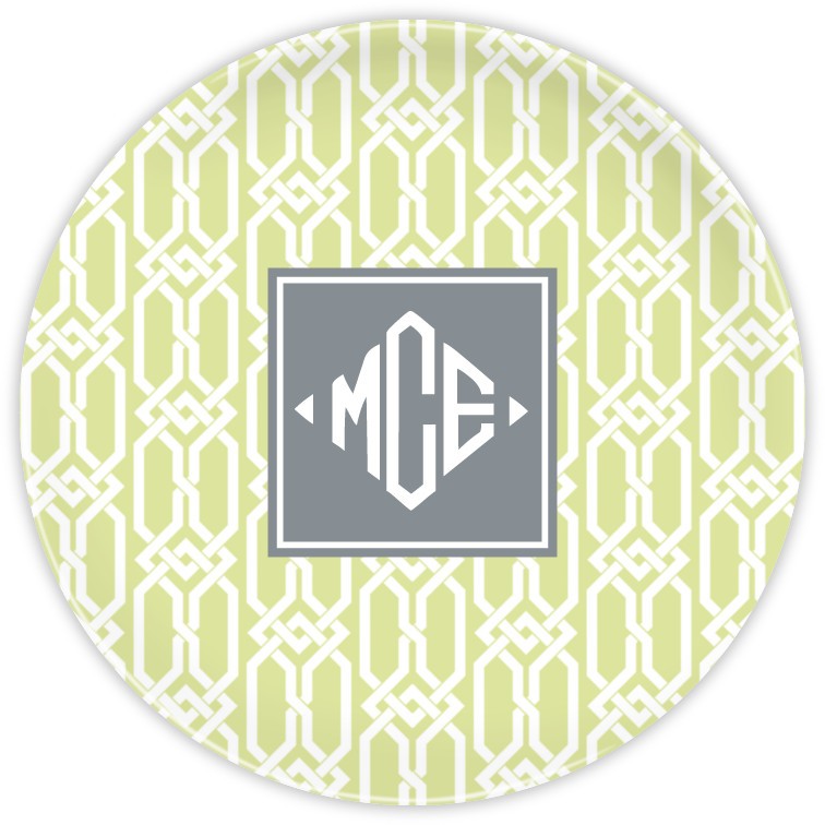 Arden Spring Green Plate