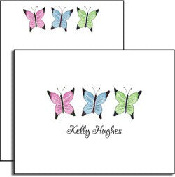 personalized everyday notes  butterfly garden
