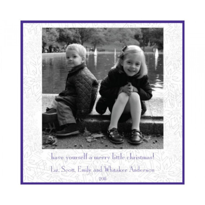 merry little christmas holiday cards
