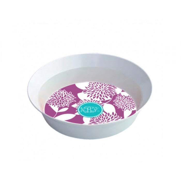 flowers children's melamine bowl