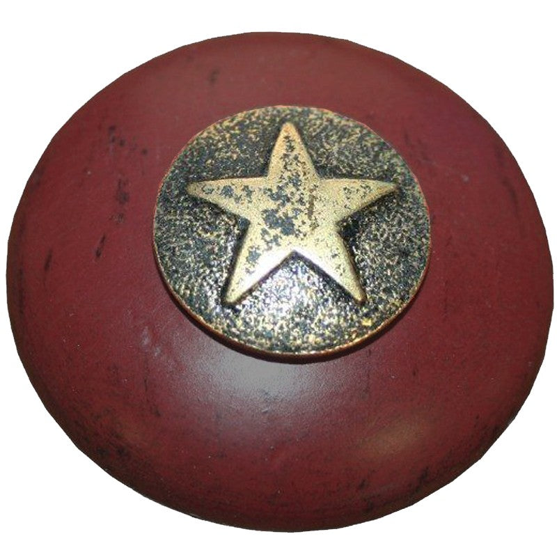 bronze star drawer knob